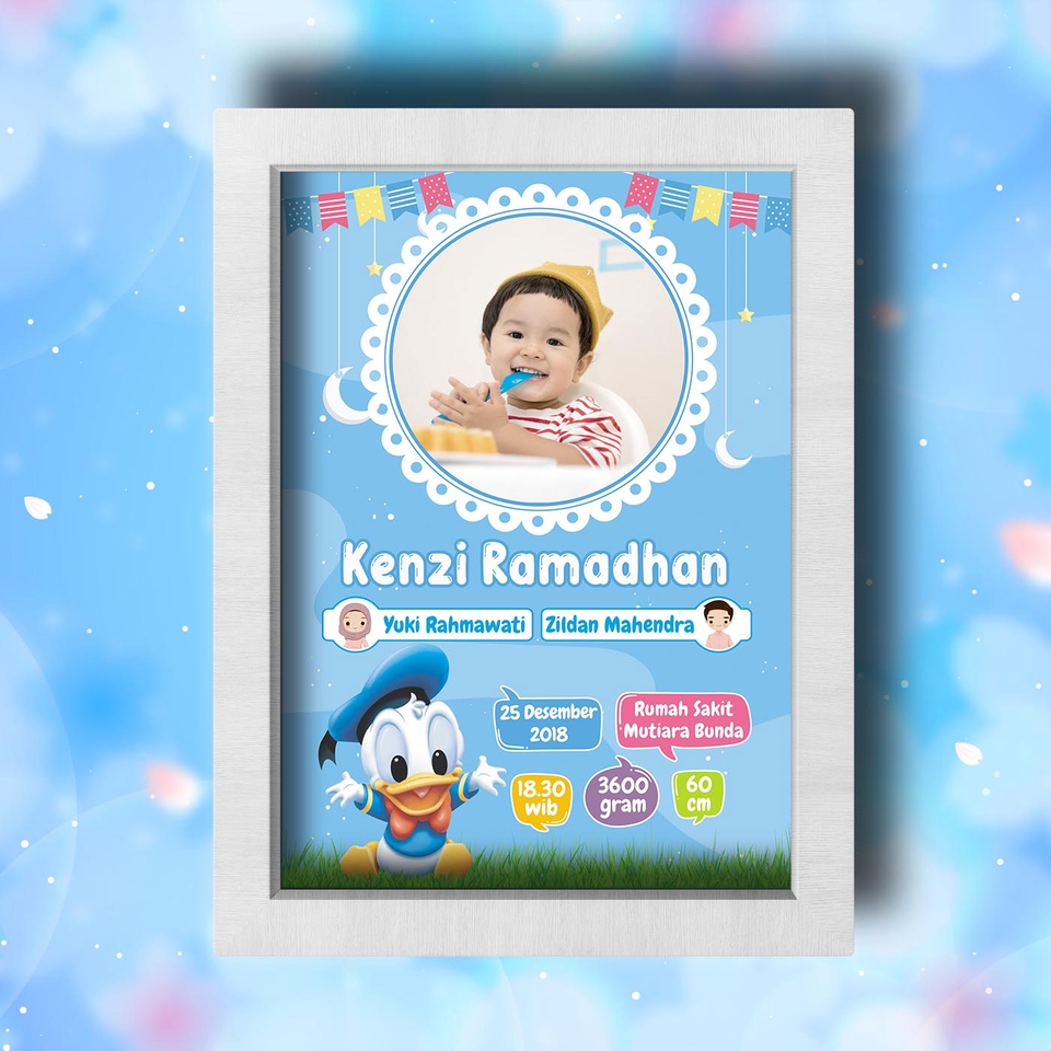 Banner Online - Jasa Desain Bio Baby Kekinian Lucu Dan Imut - 14