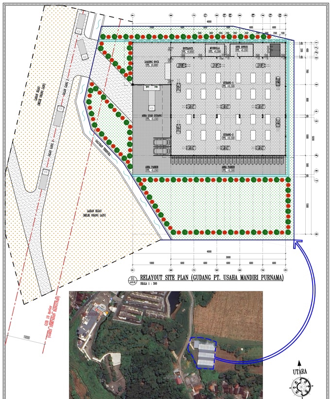 Jasa drafter autocad freelance untuk pembuatan gambar desain gedung.