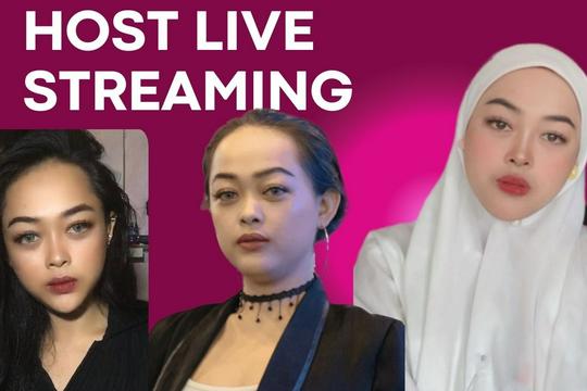 Jasa Freelance Host Live Streaming TikTok & Shopee - Host Live Streaming Shopee Tiktok Lazada Tokped Instagram Facebook Youtobe Mango Dream Bigo Hago Dll
