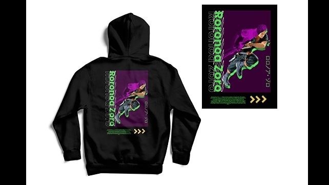 Desain Kaos & Motif - Desain kaos kartun anime streetwaer refisi unlimitid - 5