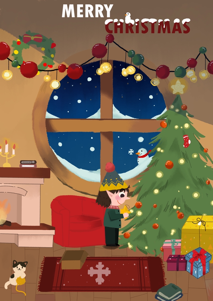 วาดภาพการ์ตูน - วาดภาพประกอบ ฉาก ภาพการ์ตูนน่ารัก - 12