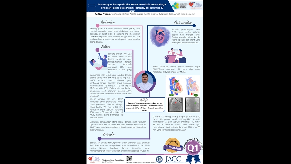 Banner Online - Desain poster publikasi jurnal penelitian - 1