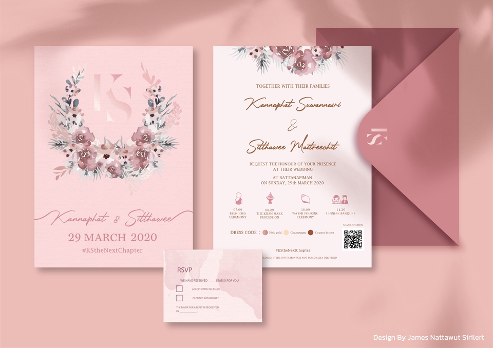 สื่อสิ่งพิมพ์และนามบัตร - รับออกแบบการ์ดแต่งงาน Wedding Card / Event / Birthday / Logo Design / Fashion และ อื่นๆ - 11