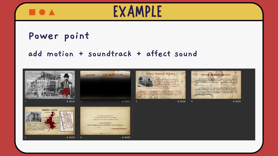 Presentation - Presentation สำหรับ นักเรียน/นักศึกษา/ธุรกิจ - 5