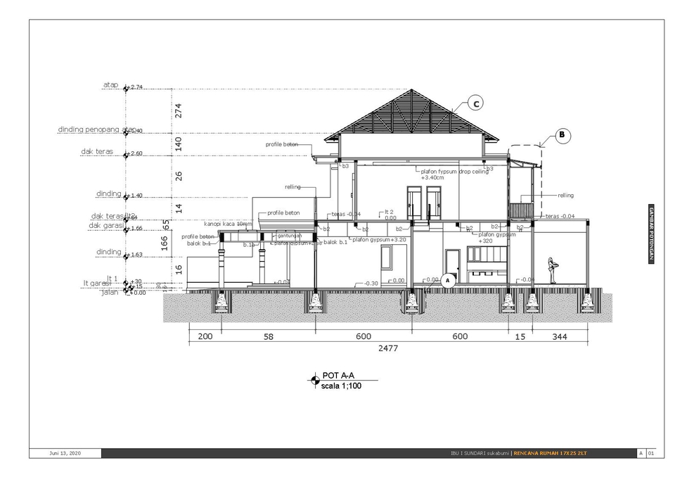 CAD Drawing - Jasa Desain Gambar Rumah & Gambar Instalasi Mekanik dan Listrik - 7