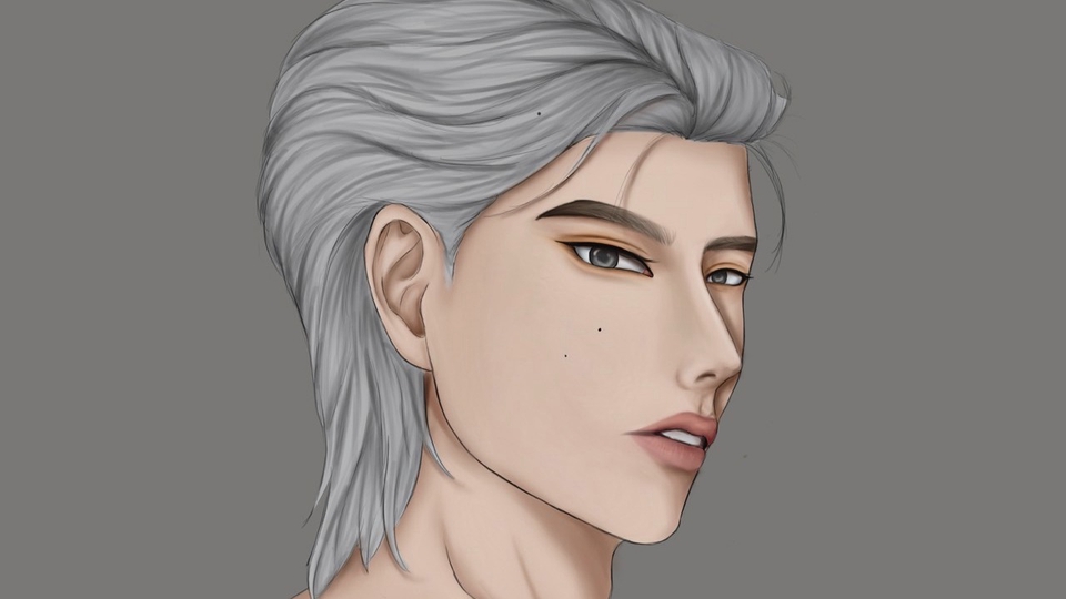 วาดภาพการ์ตูน - รับวาดภาพการ์ตูน fanart comission แบบ semi-realristic - 1