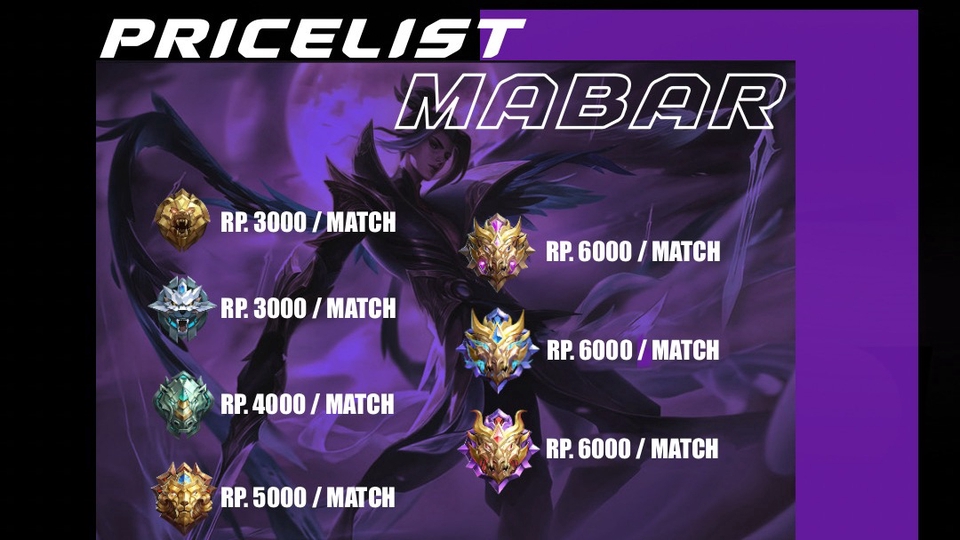 Gaming - JOKI MOBILE LEGENDS & MABAR MOBILE LEGENDS (Up Rank ) - 3