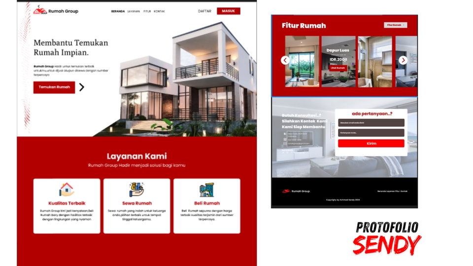 Jasa pembuatan website profesional untuk perusahaan dengan desain modern dan responsive.