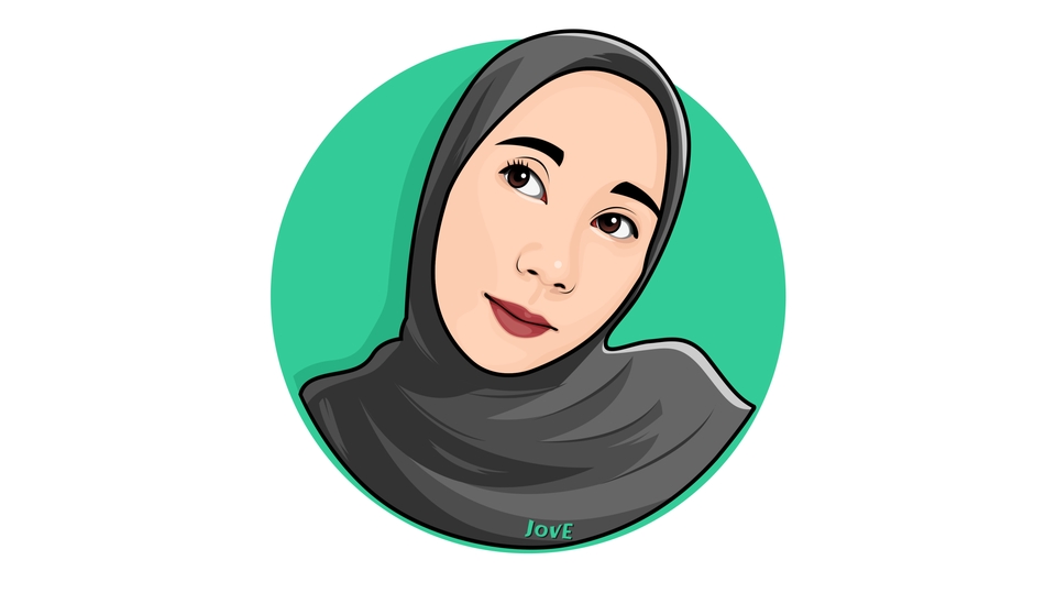 Gambar Potret - DESAIN VECTOR ART SELESAI DALAM 1 HARI - 4