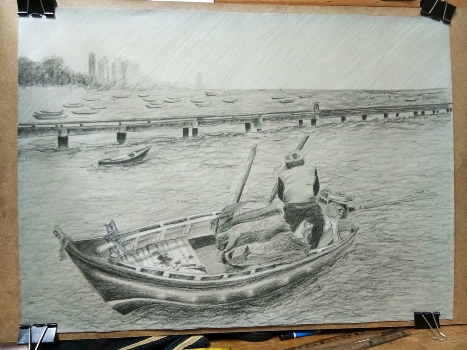 วาดภาพเหมือน Portrait - ดรออิ้ง รูปคนเหมือน สัตว์ สิ่งของ ทิวทัศน์ ฯลฯ - 15