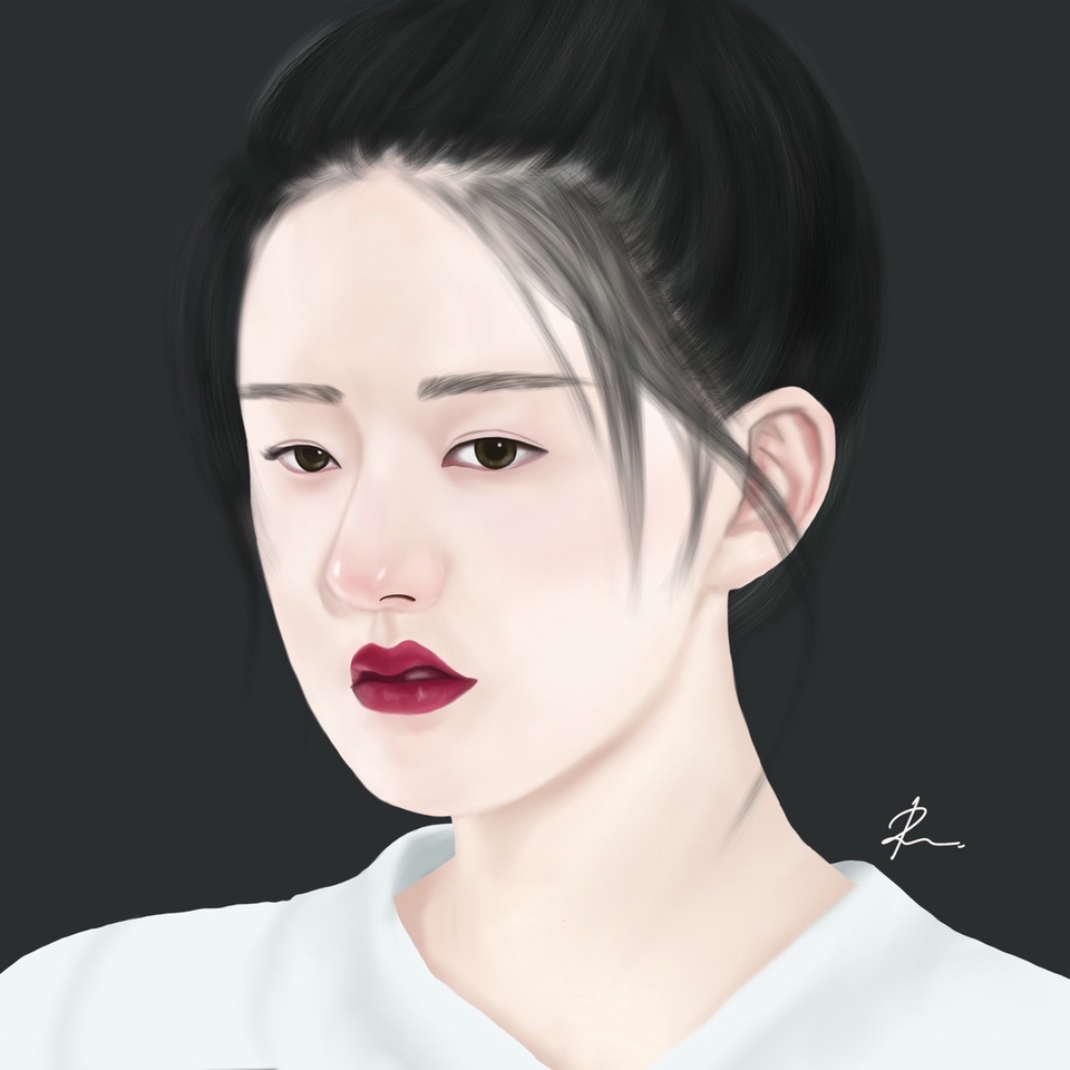 วาดแฟนอาร์ต - วาดภาพเหมือน Portrait /ศิลปิน จากภาพถ่าย - 9