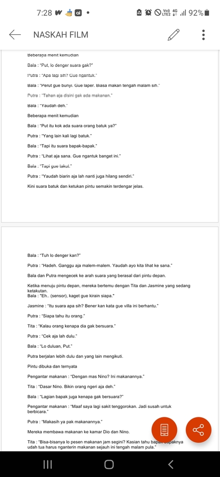 Penulisan Konten - Jasa Menulis Naskah Drama Genre Bebas - 3