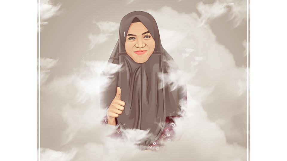 Gambar dan Ilustrasi - JASA VECTOR POTRAIT SEHARI JADI - 1