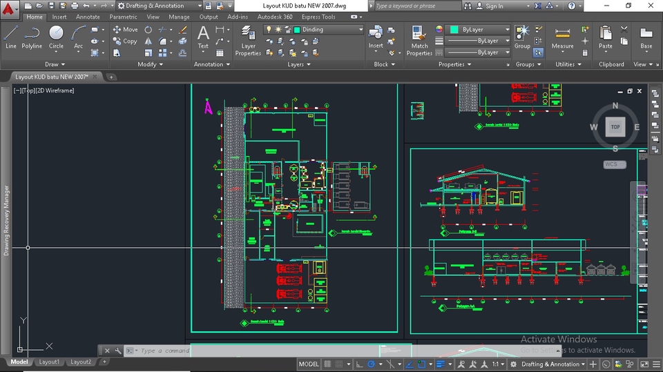 3D & Perspektif - DESAIN 3D BANGUNAN DAN GAMBAR KERJA - 5