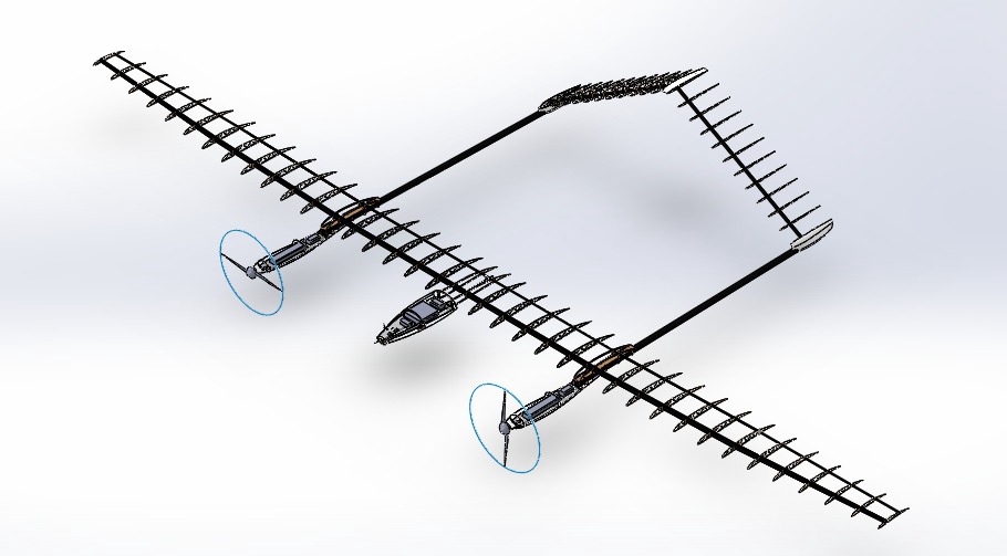 CAD Drawing - CAD 3D Drawing, Finite Element Method (FEM), Computational Fluid Dynamics (CFD), UAV - 6