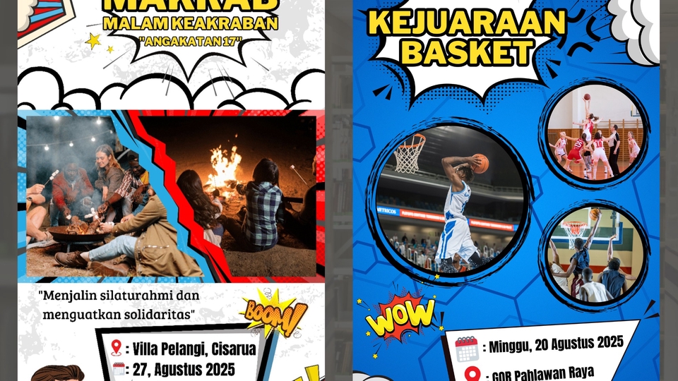 Banner Online - Desain Banner dan Pamflet Kegiatan - 1