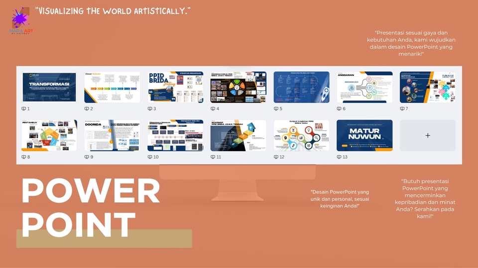 Jasa Pembuatan Presentasi / Desain PowerPoint - SlideCraft