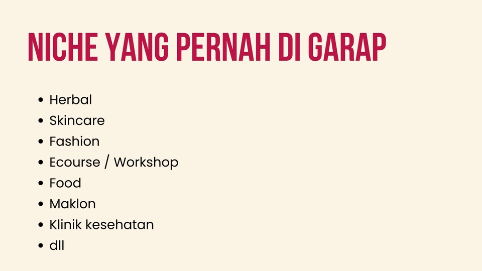 Jasa Digital Marketing: Contoh Niche yang Sering Digarap di Indonesia. Jasa iklan instagram, jasa iklan facebook, jasa google ads murah, jasa marketing online, dan banyak lagi.