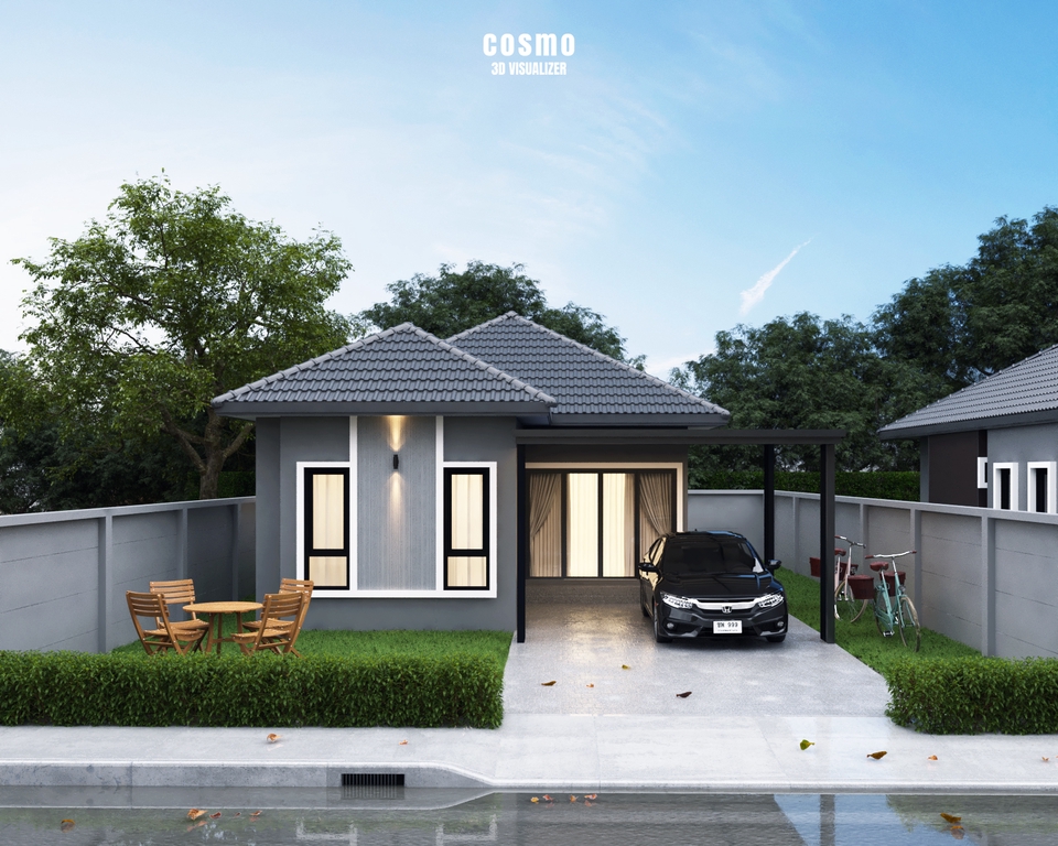 3D Perspective - 3D Perspective Exterior / Interior / Modeling - 4