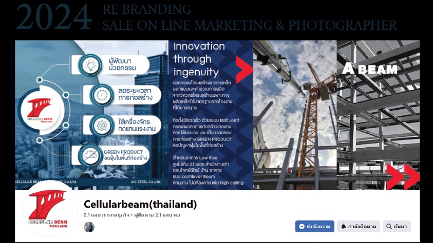 รับเป็นที่ปรึกษาการสร้างแบรนด์ รับทำ branding สินค้า ออกแบบชื่อแบรนด์ คิดชื่อแบรนด์ รับสร้างแบรนด์ Cellularbeam สินค้า