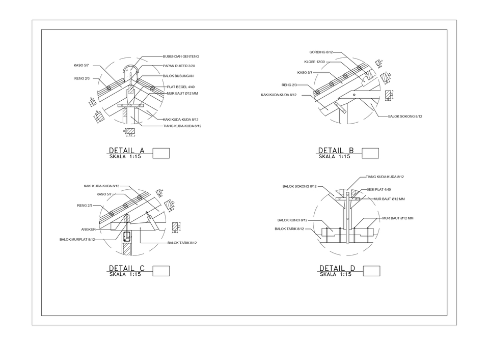 CAD Drawing - Drafter Autocad Layout - 7