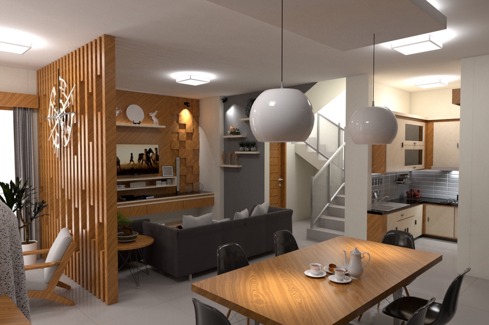 3D & Perspektif - JASA DESAIN ARSITEKTUR, 3D MODELING + RENDERING VRAY - 12