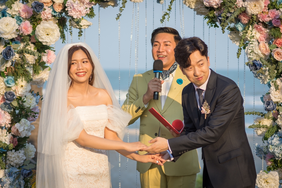 พิธีกร MC - พิธีกรงานแต่งงาน / นายพิธีไทย-จีน / Wedding Celebrant (พิธีแลกแหวน) Vow Ceremony - 11