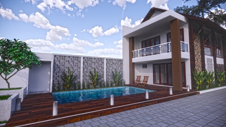 3D & Perspektif - Jasa Gambar Kerja (Drafter) CAD Arsitektur & Struktur - 2