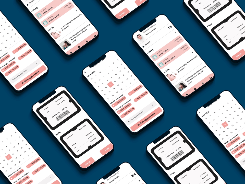 Design UI/UX mobile