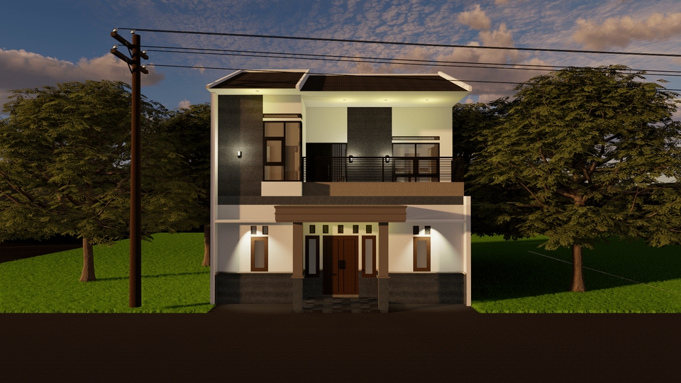 3D & Perspektif - 3D Building Design - Kerja Cepat! - 3