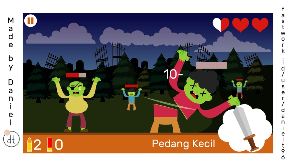 Pembuatan Game - Jasa Membuat Game 2D HQ Garansi ( Android, Website HTML5, PC komputer ) Bergaransi - 23