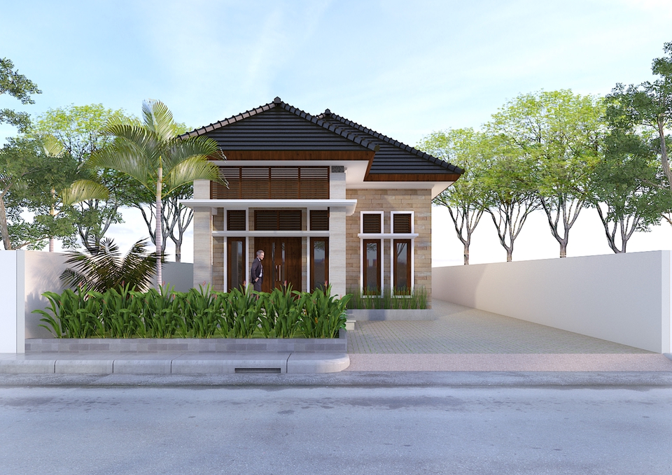 3D & Perspektif - JASA DESAIN INTERIOR - EKSTERIOR RUMAH TINGGAL MURAH DAN TERPERCAYA - - 8