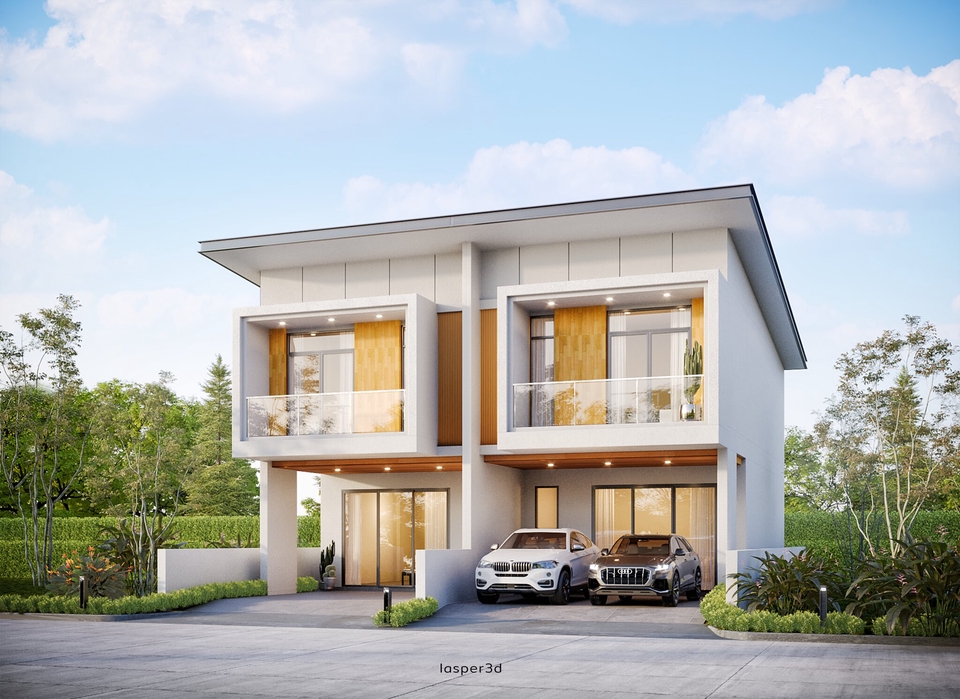 3D Perspective - รับเรนเดอร์ภาพ Presentation 3D Perspective งานภายนอก เพื่องานธุรกิจ - 10