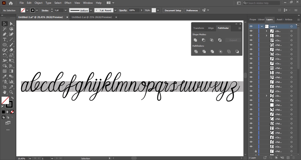 Jasa Lainnya - JASA PEMBUATAN FONT CUSTOM dan EDIT FONT - 2