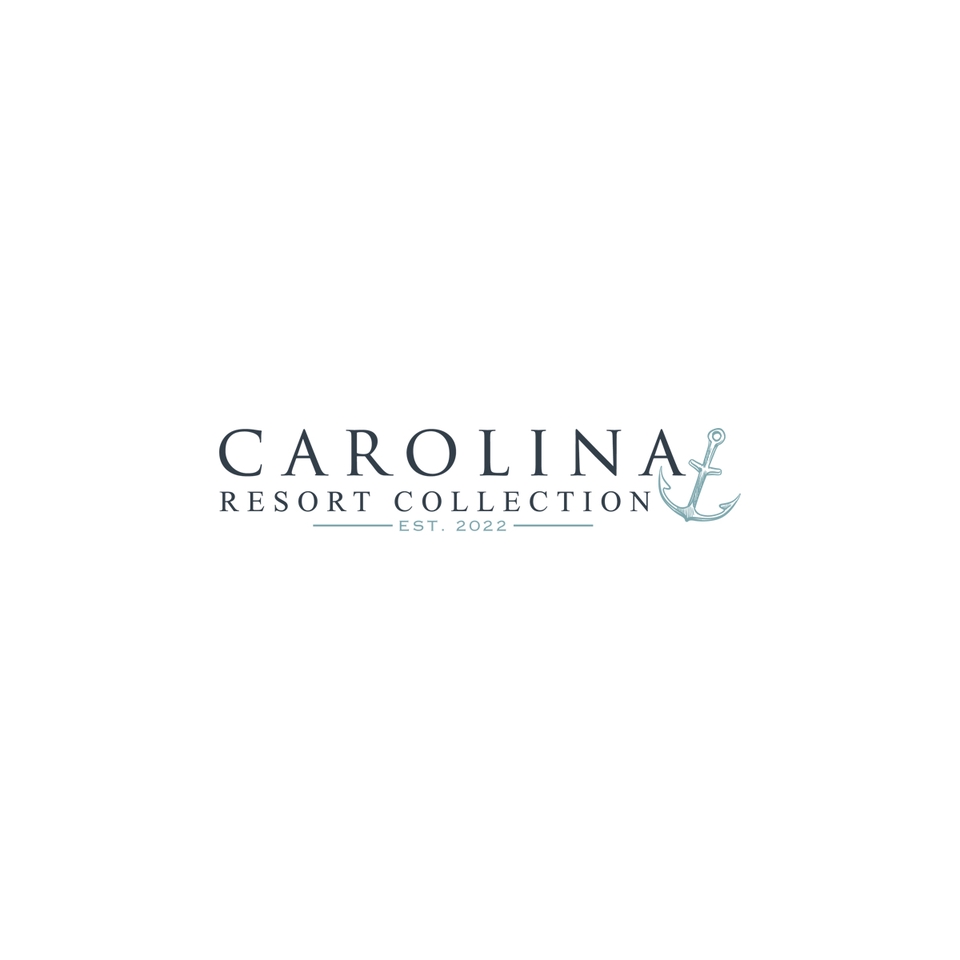 Desain logo Carolina Resort Collection dengan logo jangkar, desain logo hotel, logo resort, jasa desain logo hotel, jasa desain logo resort, desain logo usaha hotel, desain logo usaha resort, membuat logo hotel, membuat logo resort.