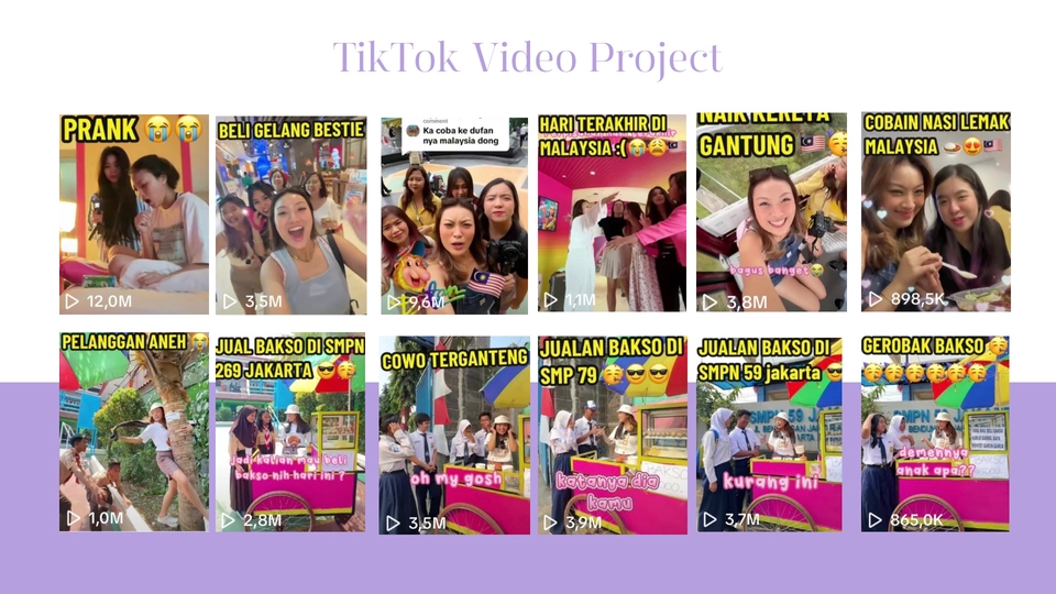 Jasa edit video YouTube, TikTok dan vlog, pengeditan video profesional dengan harga terjangkau.