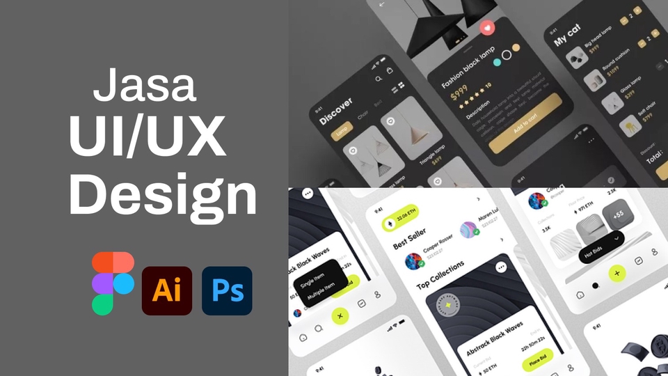 UI & UX Design - Jasa desain UI & UX berkualitas dan murah - 1