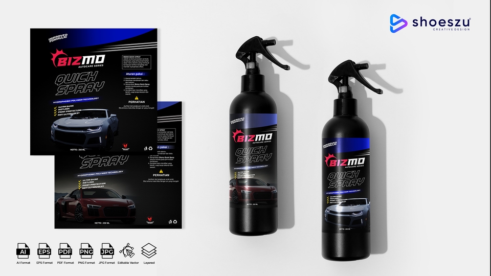 Label & Kemasan - Desain Premium Kemasan Box Label Sticker Botol Dll. Lihat Sample - 1