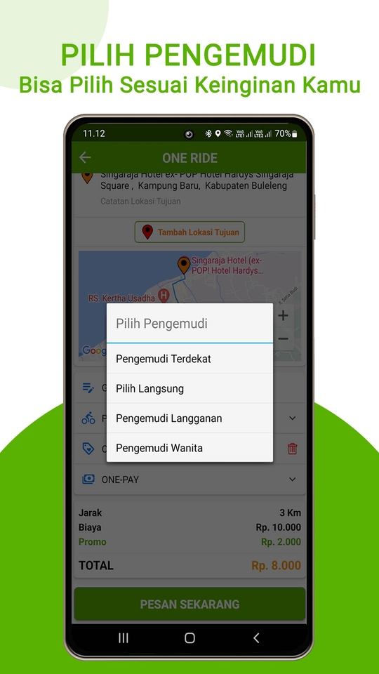 Aplikasi Ponsel - Pembuatan Aplikasi Ojek Online Android IOS Seperti Gojek / Grab - 6