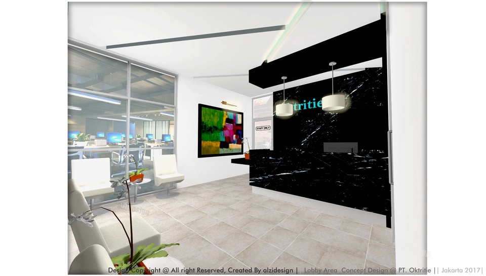 3D & Perspektif - DESAIN INTERIOR 3D Retail & Residence 50 K ( NEGO )  - 12