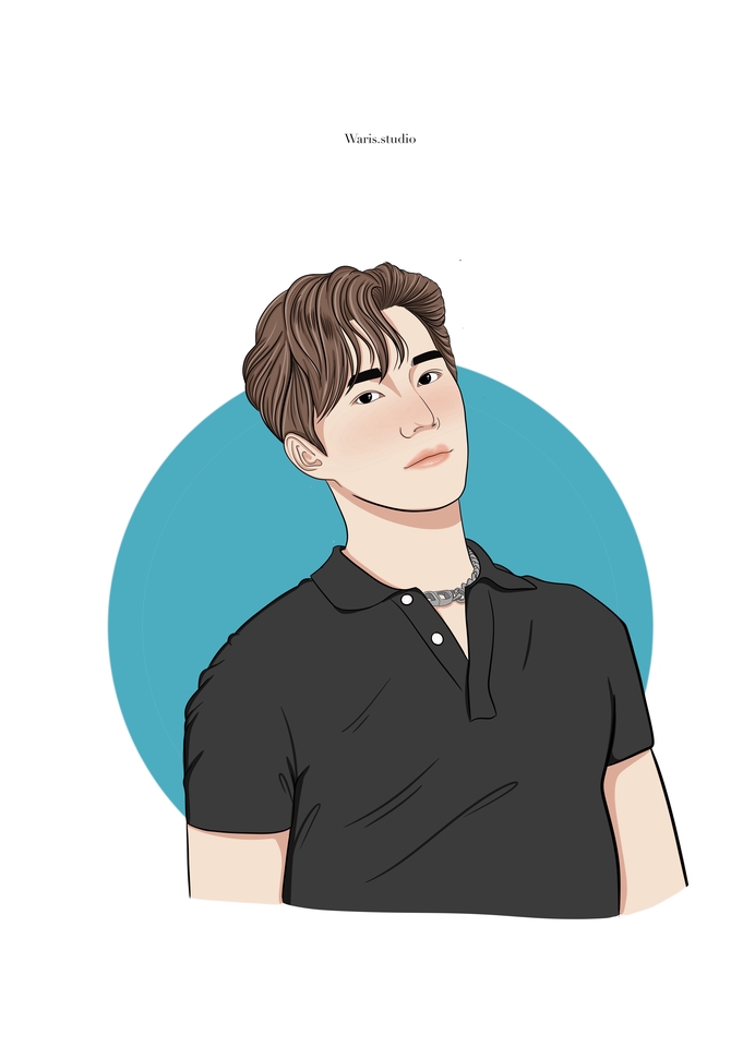 วาดภาพการ์ตูน - ภาพวาดมินิมอลสุดคิ้วท์ - 9