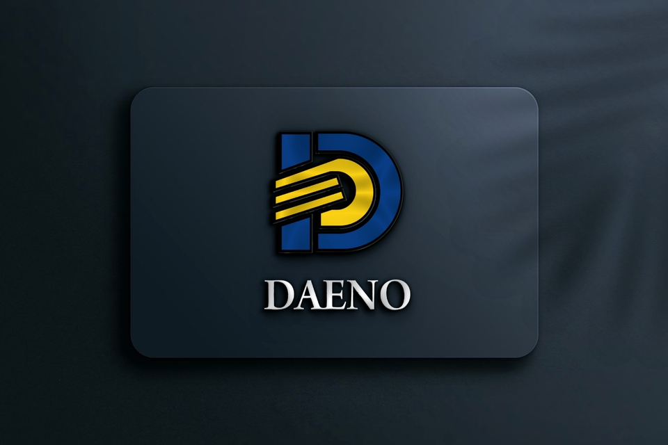 Logo D A E N O, jasa desain logo profesional dan keren, buat logo online, design logo online, desain logo perusahaan, logo website, logo online shop.