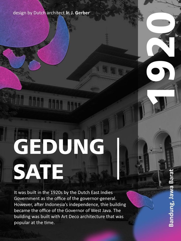 JASA BUAT BANNER INSTAGRAM Gedung Sate Bandung Jawa Barat desain banner online banner instagram desain banner keren 1920