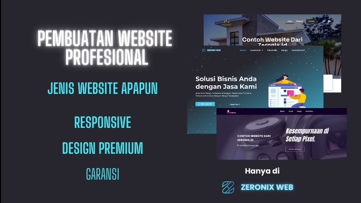 Web Development - Website Perushaan, Landing Page, Toko Online Profesional dan Mobile Responsive Kualitas Terbaik - 1