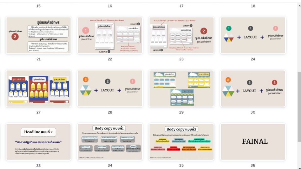 Presentation - รับทำและออกแบบ Presentation Powerpoint หากต้องการงานด่วนเรารับทำ - 14