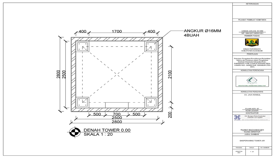 CAD Drawing - Jasa Gambar Kerja Konstruksi, Jadi 3 Hari - 25