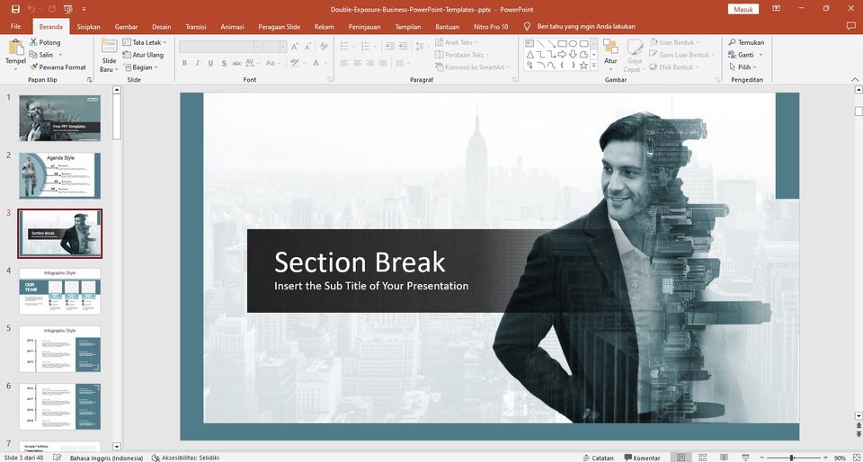 Presentasi - Jasa Pembuatan PPT (PowerPoint) Design Kekinian, Elegan dan Animatif - 5