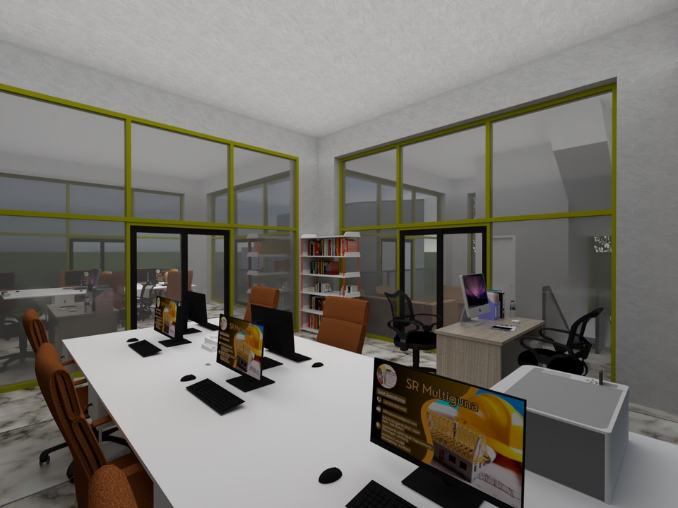 Jasa drafter autocad freelance, desain kantor modern. Autocad murah, drafter interior.