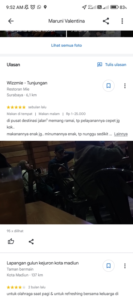 Memberi Review - Jasa Review Google Maps - 5