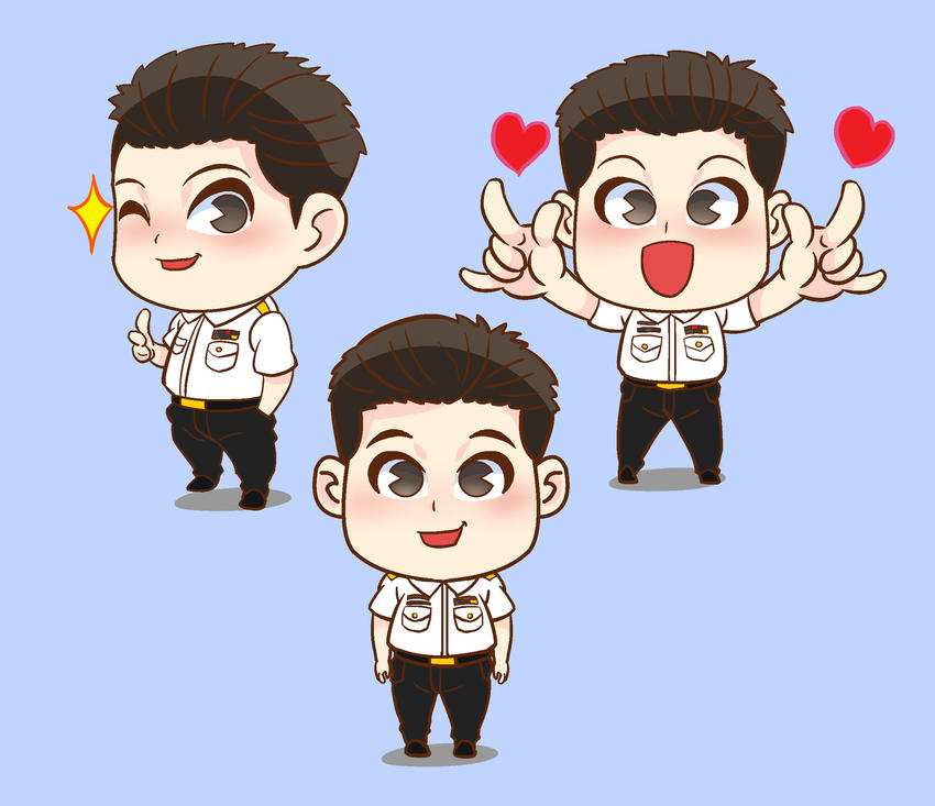 ออกแบบ LINE Sticker - ออกแบบสติ๊กเกอร์ไลน์ ราคาประหยัด(เริ่มต้นที่1000บ) - 4